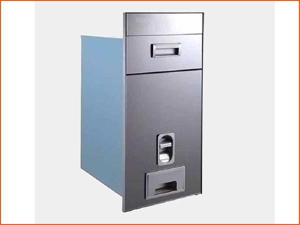Thùng gạo mặt gương xám